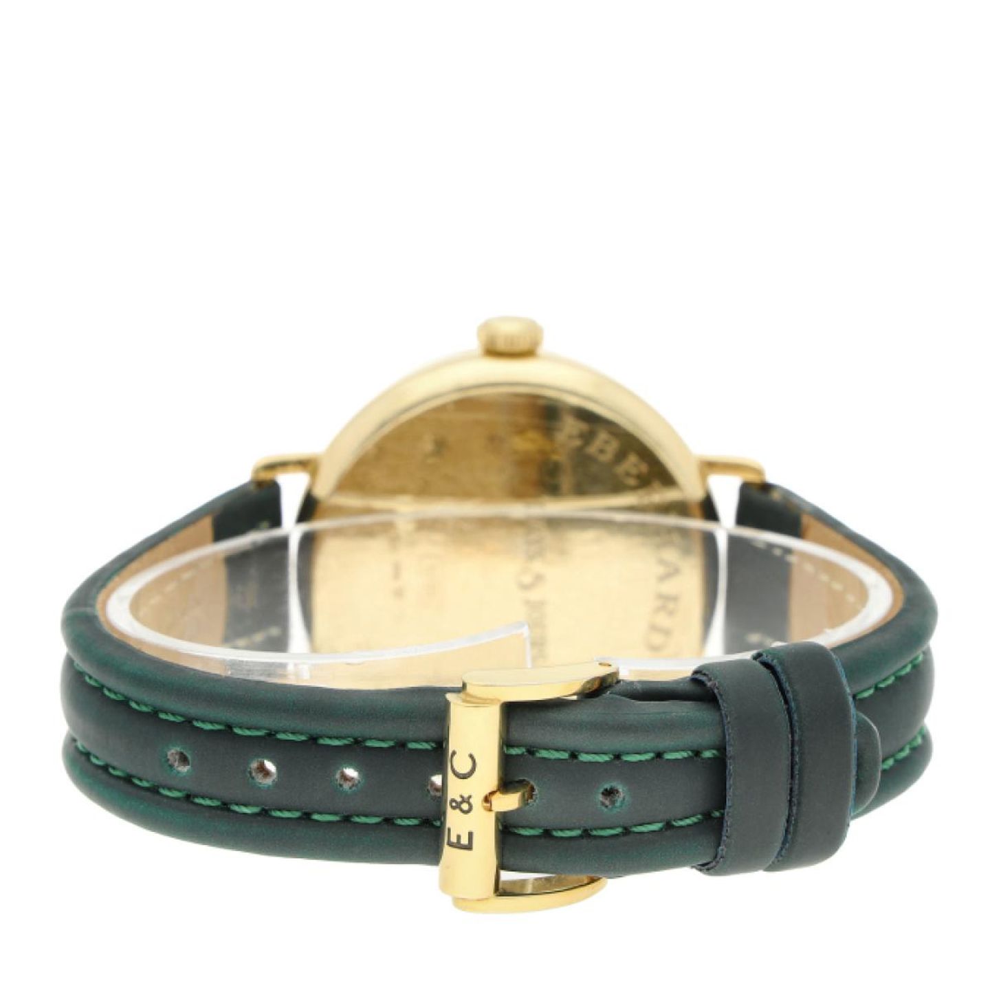 Eberhard & Co. 8 Jours 20017 (2001) - Wit wijzerplaat 40mm Geelgoud (4/5)