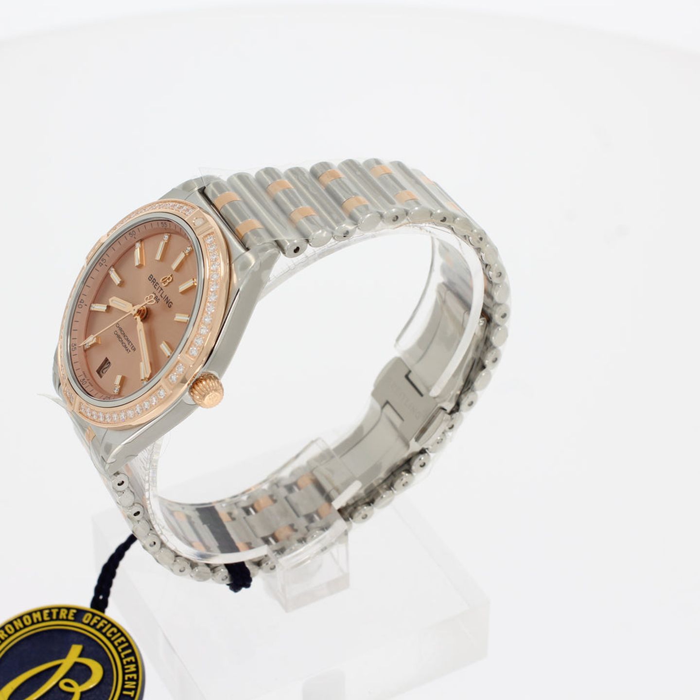 Breitling Chronomat 36 U10380591K1U1 (2024) - Brons wijzerplaat 36mm Goud/Staal (2/4)