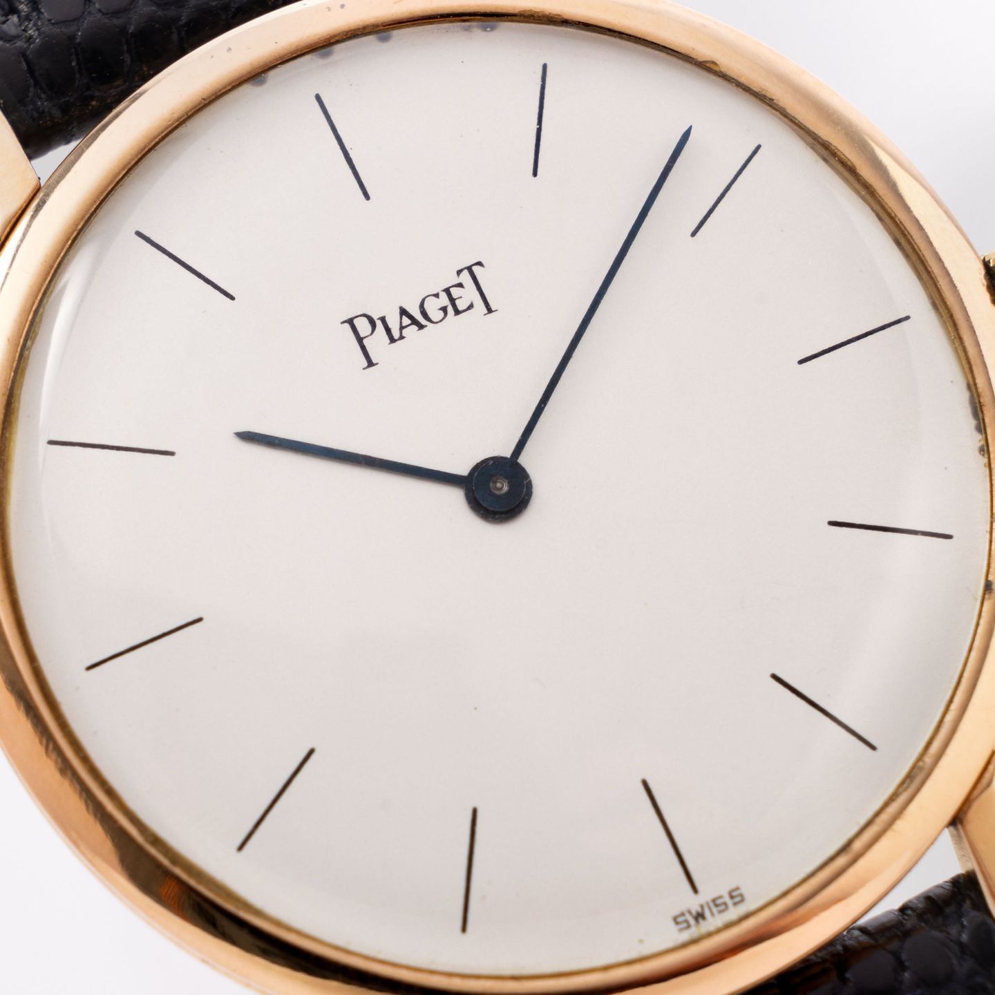 Piaget Altiplano 903-1 (1960) - Zilver wijzerplaat 31mm Roségoud (4/7)