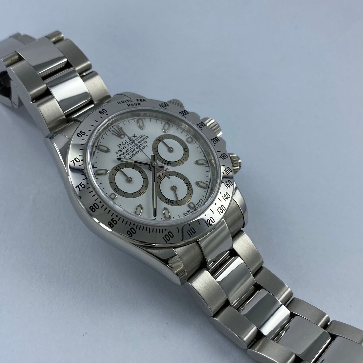 Rolex Daytona 16520 (2008) - 40 mm Steel case (7/8)