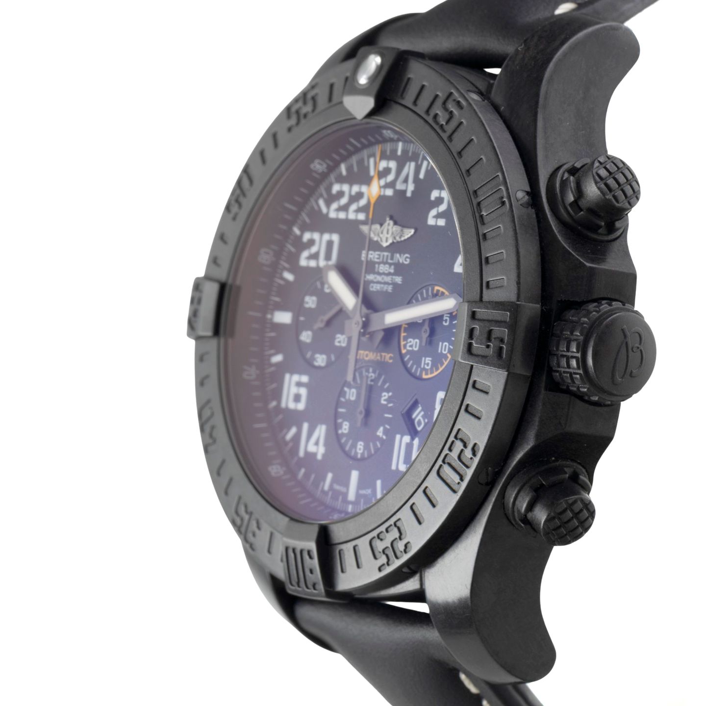 Breitling Avenger Hurricane XB1210 (2015) - Zwart wijzerplaat 50mm Plastic (6/8)