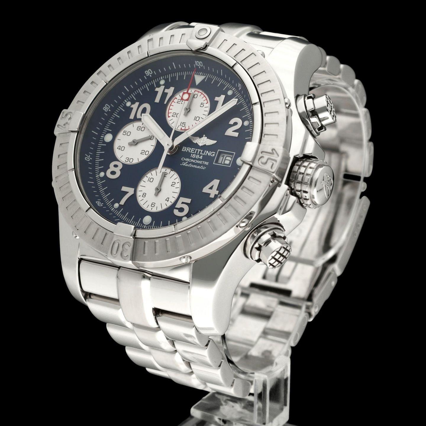 Breitling Super Avenger A13370 (2005) - 48 mm Steel case (2/8)