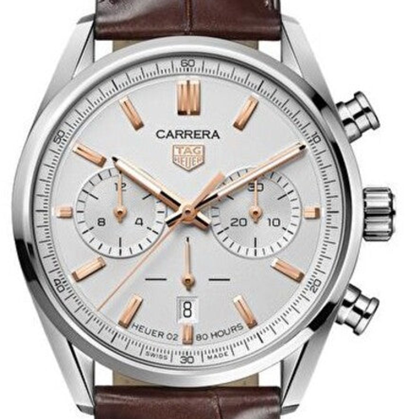 TAG Heuer Carrera CBN2013.FC6483 (2026) - White dial 42 mm Steel case (1/1)
