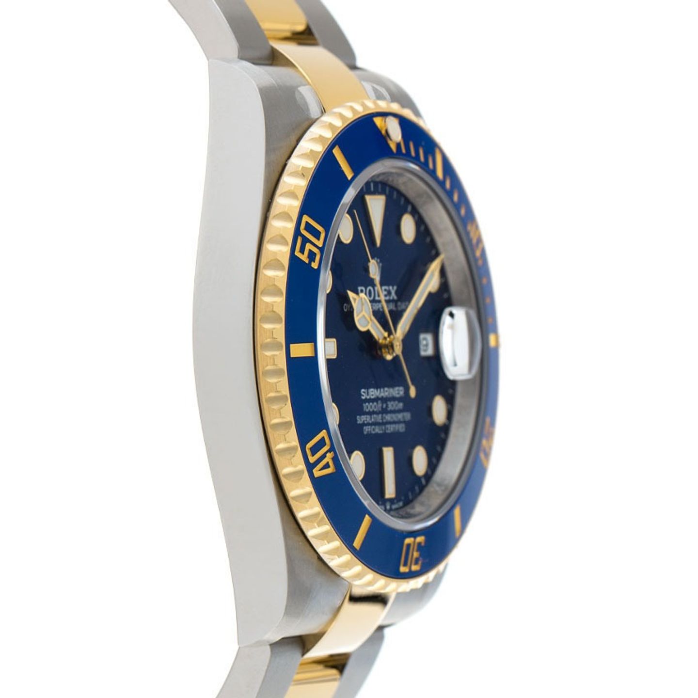 Rolex Submariner Date 126613LB (2025) - Blue dial 41 mm Gold/Steel case (5/7)