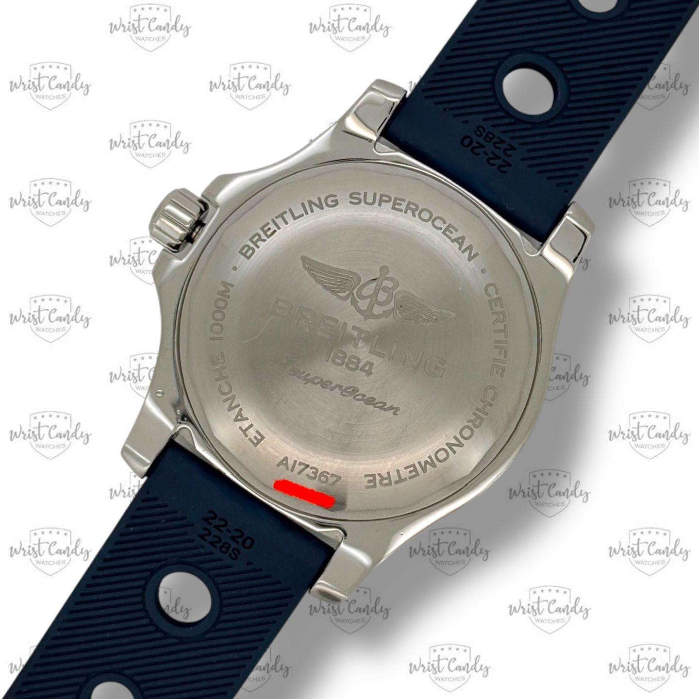 Breitling Superocean 44 A17367D71B1A1 (2019) - Zwart wijzerplaat 44mm Staal (6/8)