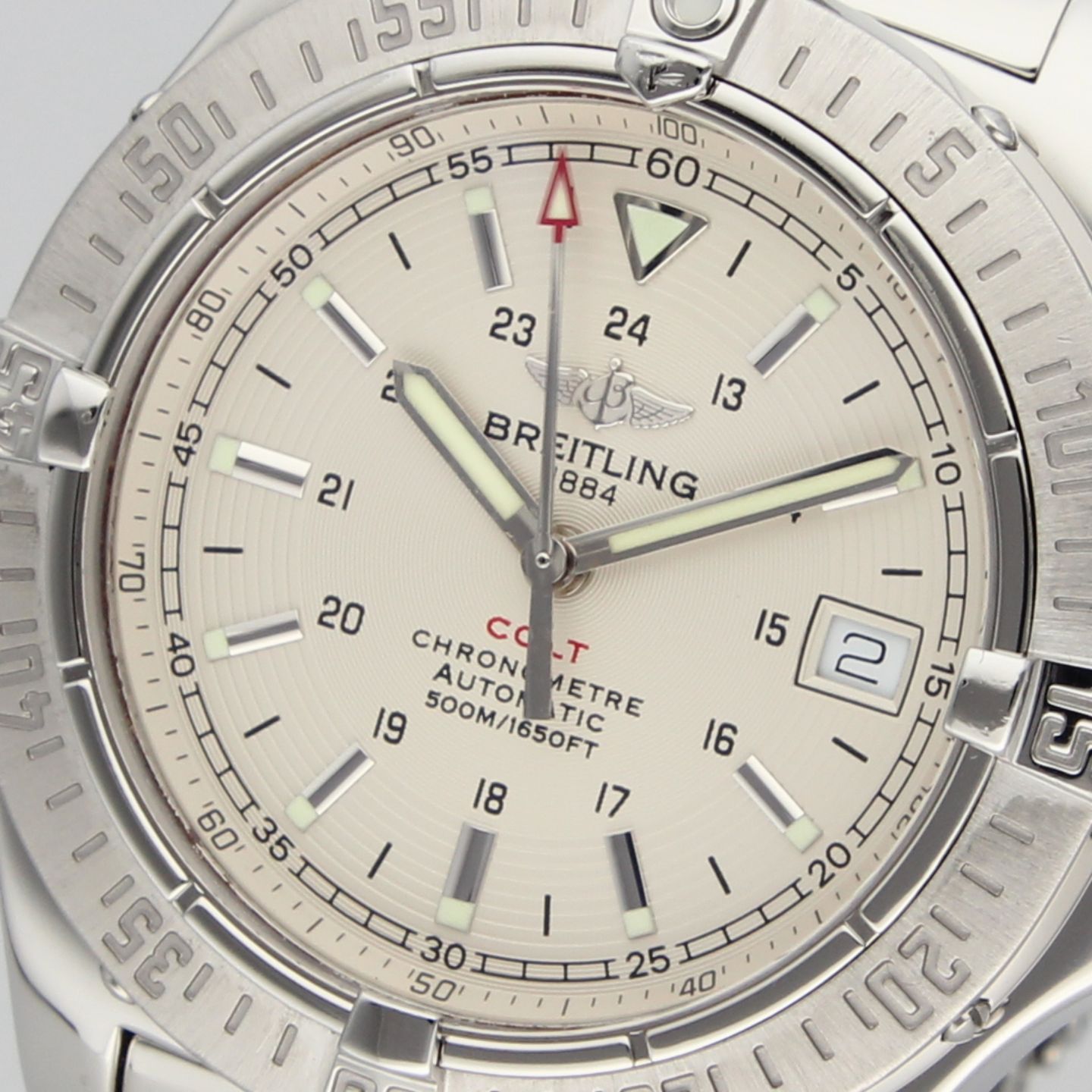 Breitling Colt Automatic A17380 (2010) - 41mm Staal (3/8)