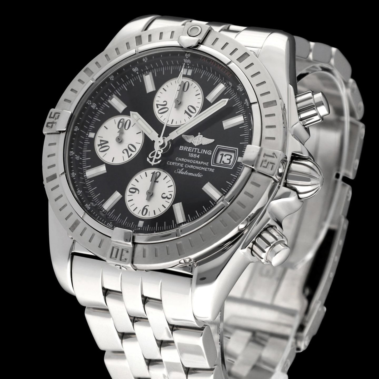 Breitling Chronomat Evolution A13356 (2009) - 44mm Staal (7/8)