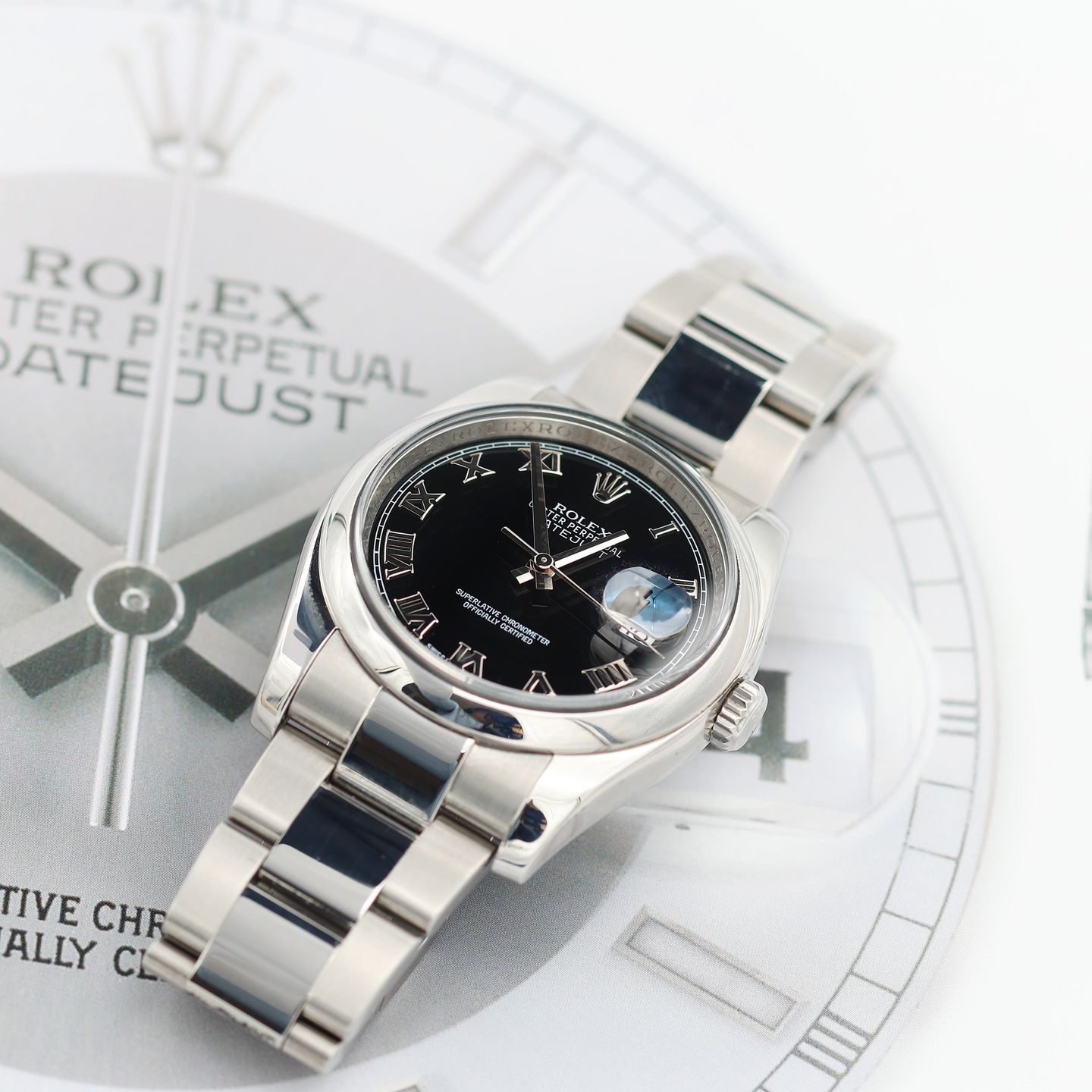 Rolex Datejust 36 116200 (Onbekend (willekeurig serienummer)) - Zwart wijzerplaat 36mm Staal (4/8)