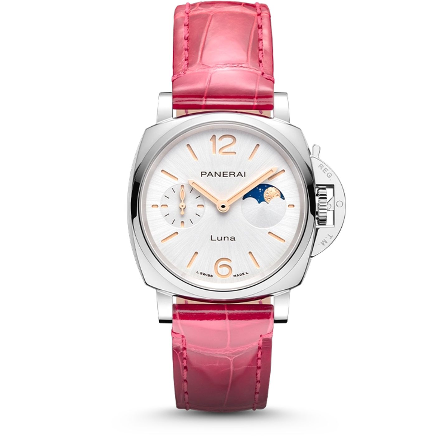 Panerai Luminor Due Luna PAM01557 (2025) - White dial 38 mm Steel case (1/1)