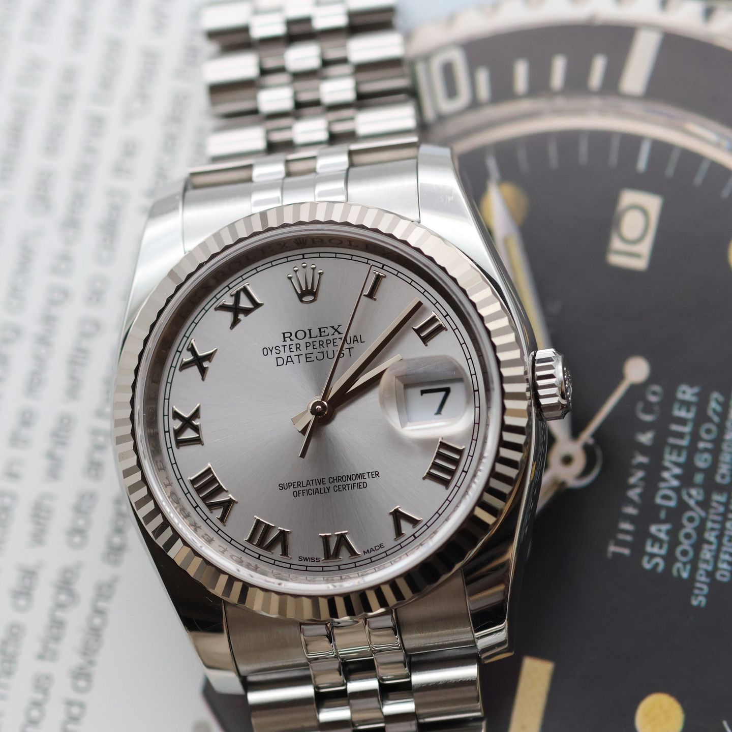 Rolex Datejust 36 116234 (Onbekend (willekeurig serienummer)) - 36mm Staal (3/8)