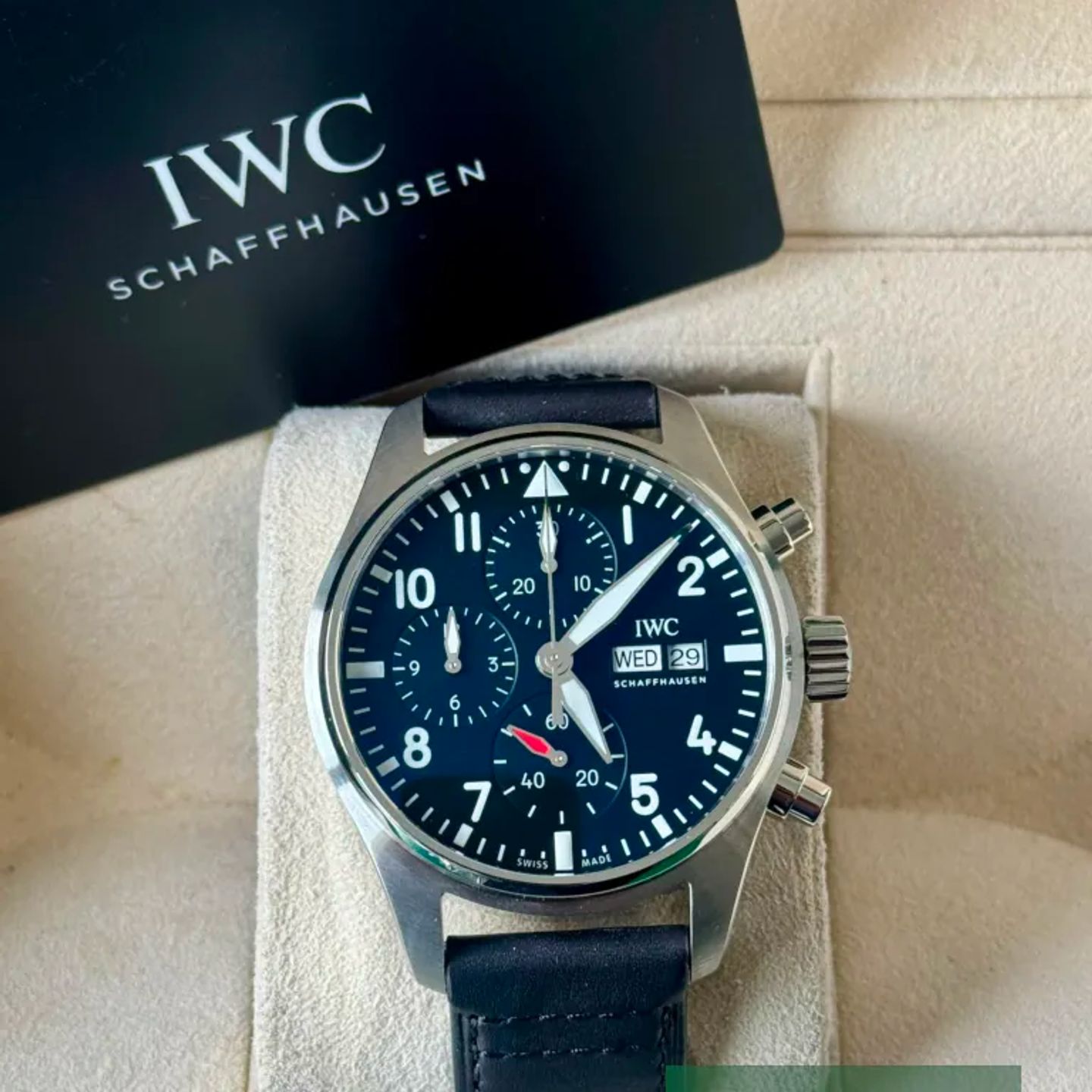 IWC Pilot Chronograph IW388111 (2023) - 41mm Staal (7/7)