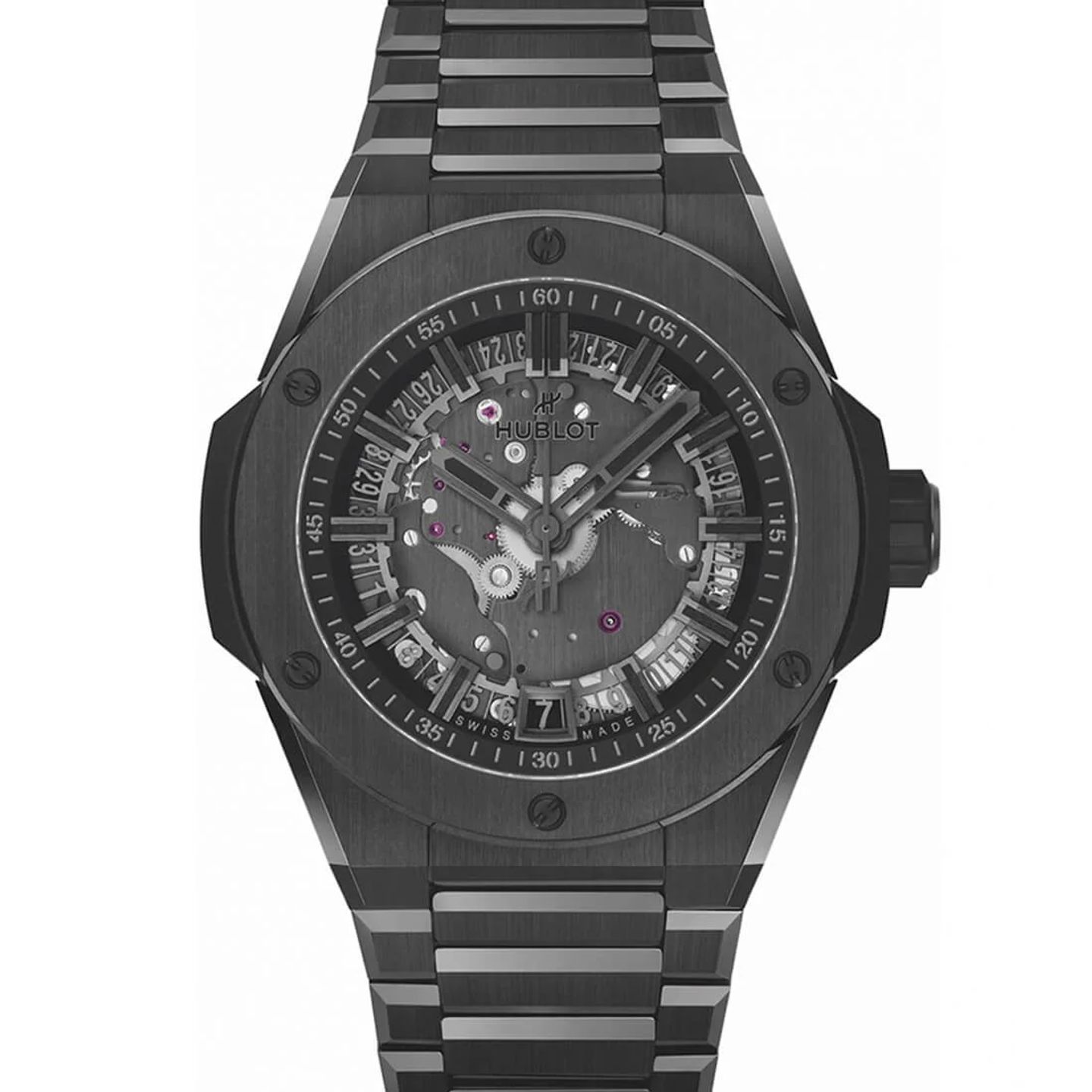 Hublot Big Bang 456.CX.0140.CX (2023) - Grijs wijzerplaat 40mm Keramiek (1/3)