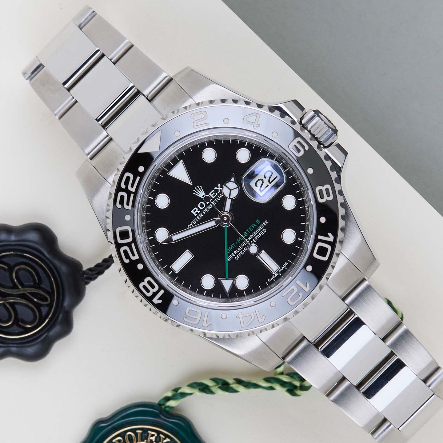 Rolex GMT-Master II 116710LN (2018) - Zwart wijzerplaat 40mm Staal (1/8)