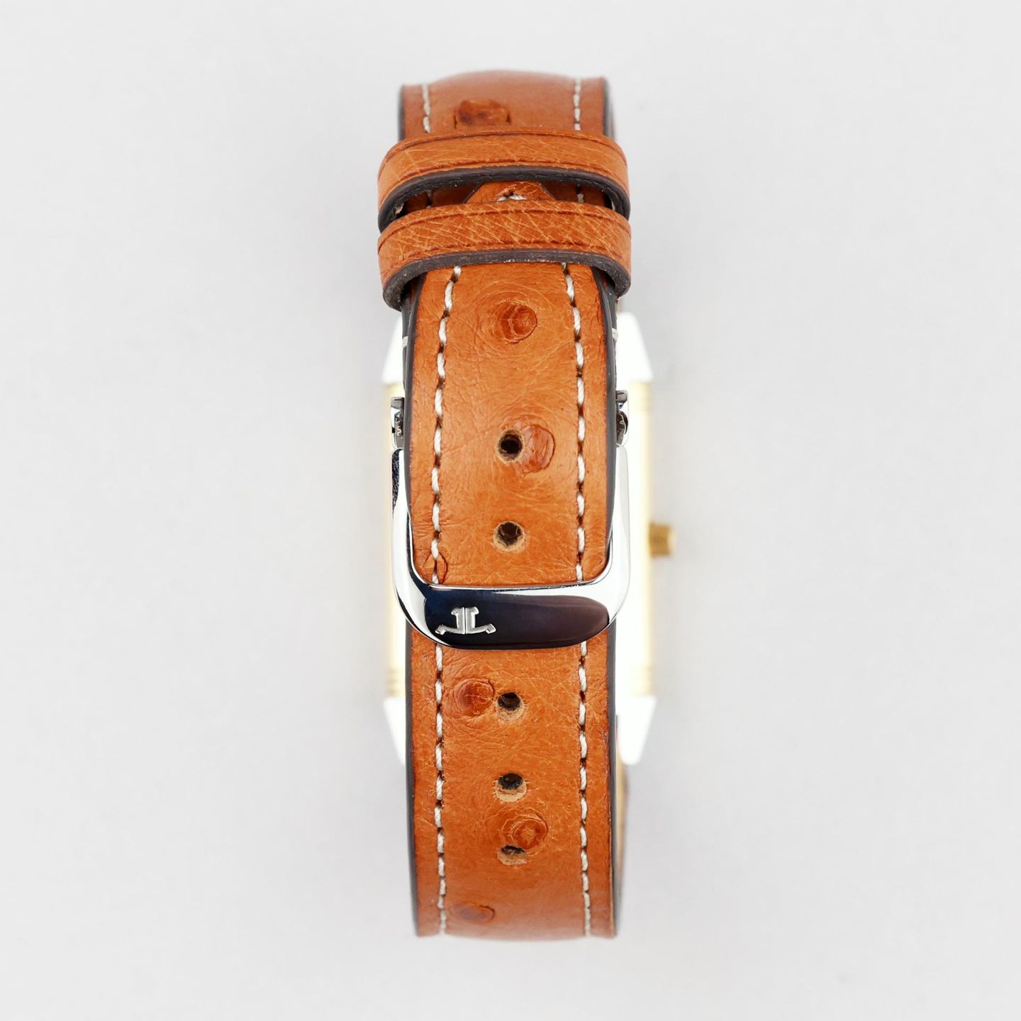 Jaeger-LeCoultre Reverso Classique 250.5.08 (2001) - White dial 23 mm Gold/Steel case (7/8)
