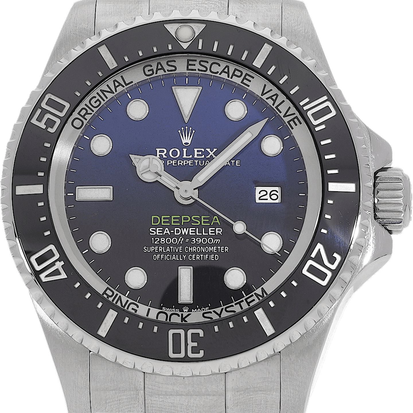 Rolex Sea-Dweller Deepsea 126660 (2018) - Blue dial 44 mm Steel case (1/5)
