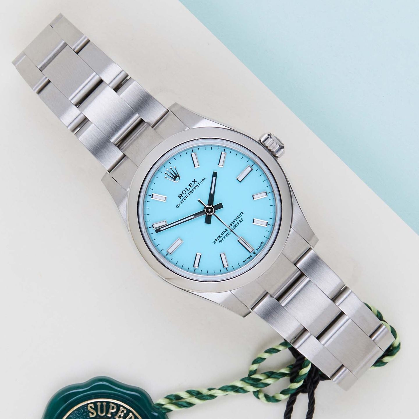 Rolex Oyster Perpetual 31 277200 (2023) - 31mm Staal (1/8)