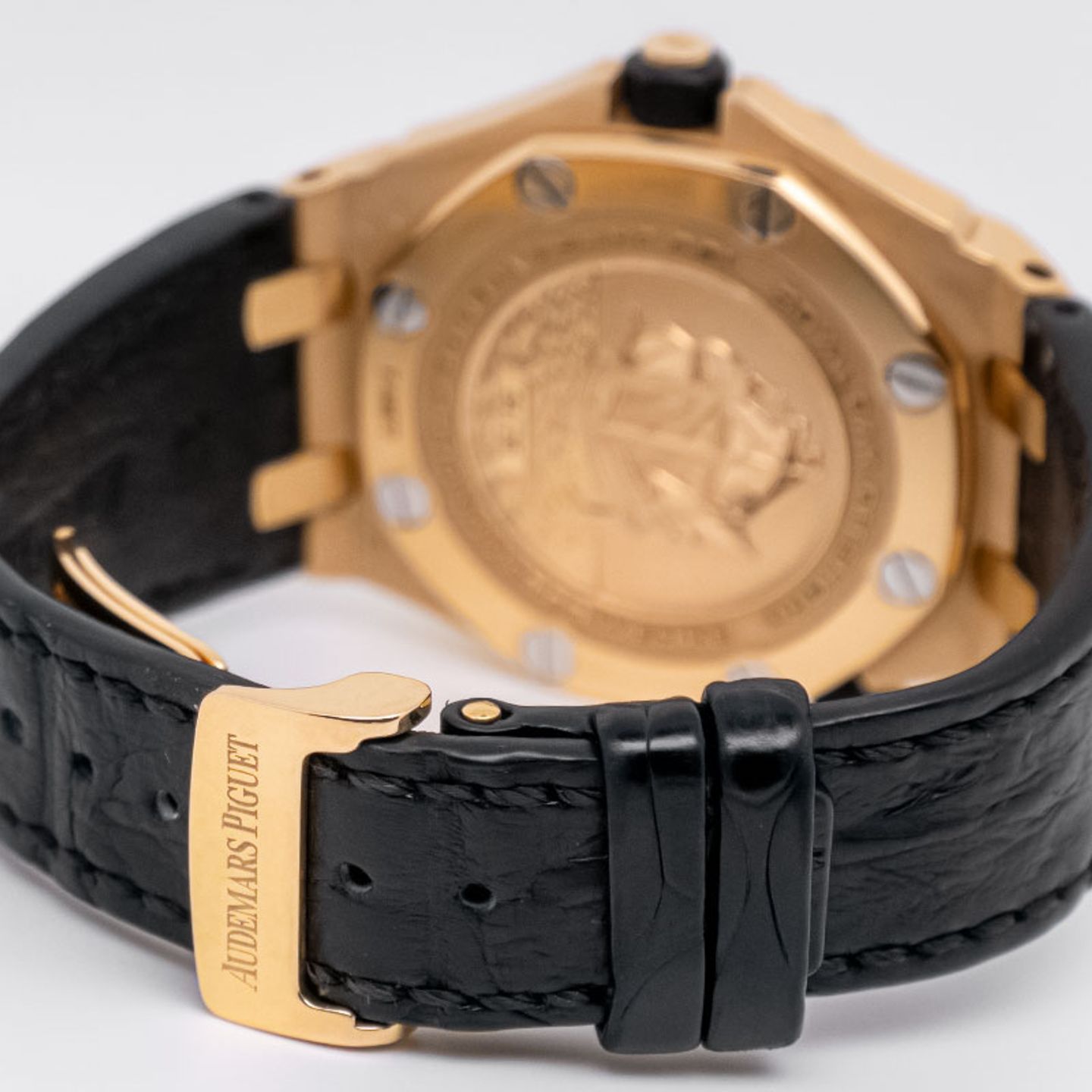 Audemars Piguet Royal Oak Offshore 15340OR.OO.D002CA.01 (2005) - Black dial 42 mm Red Gold case (6/7)