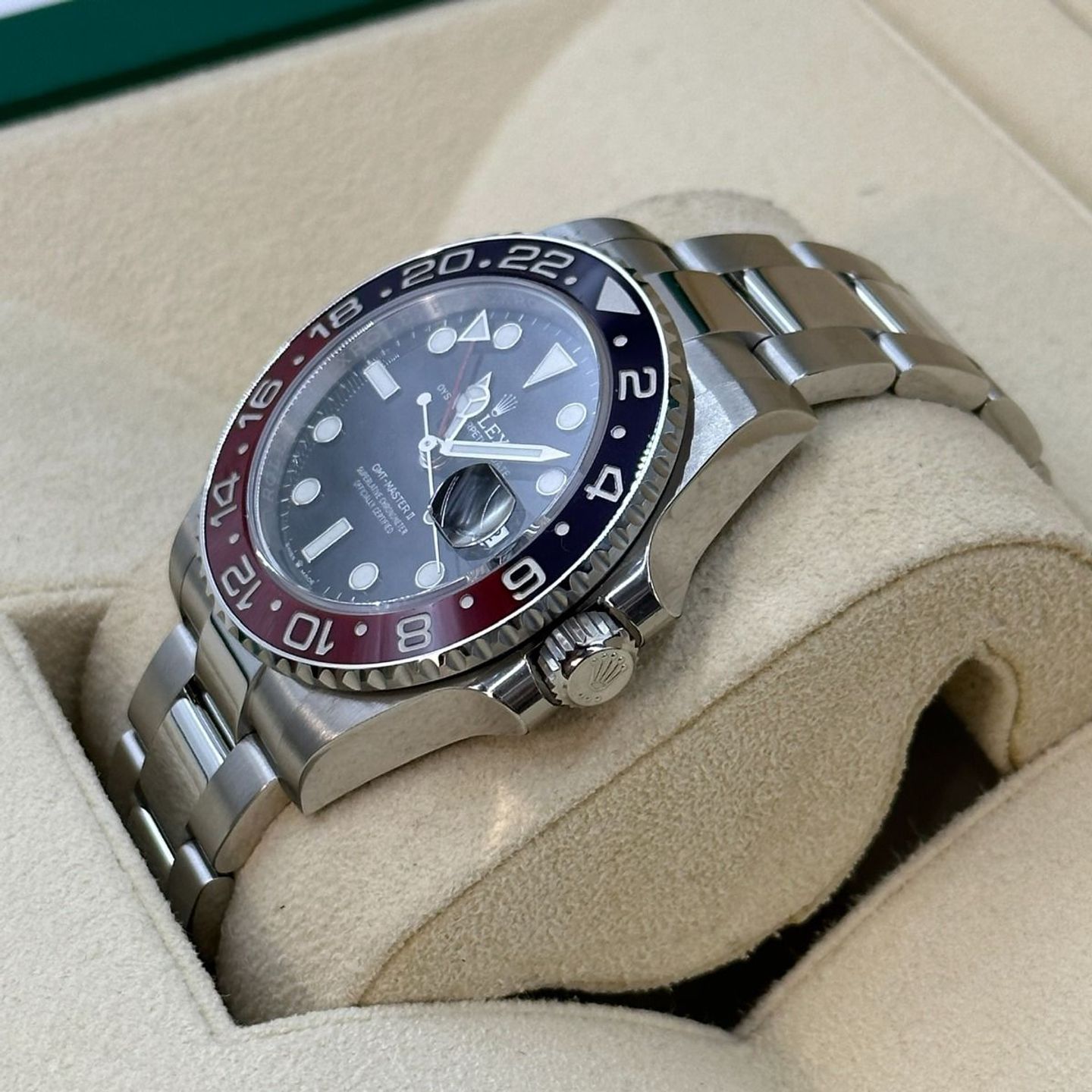 Rolex GMT-Master II 126710BLRO (Onbekend (willekeurig serienummer)) - Zwart wijzerplaat 40mm Staal (6/8)