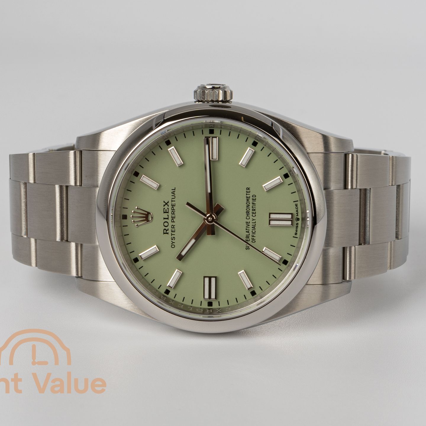 Rolex Oyster Perpetual 36 126000 (2025) - Green dial 36 mm Steel case (2/5)