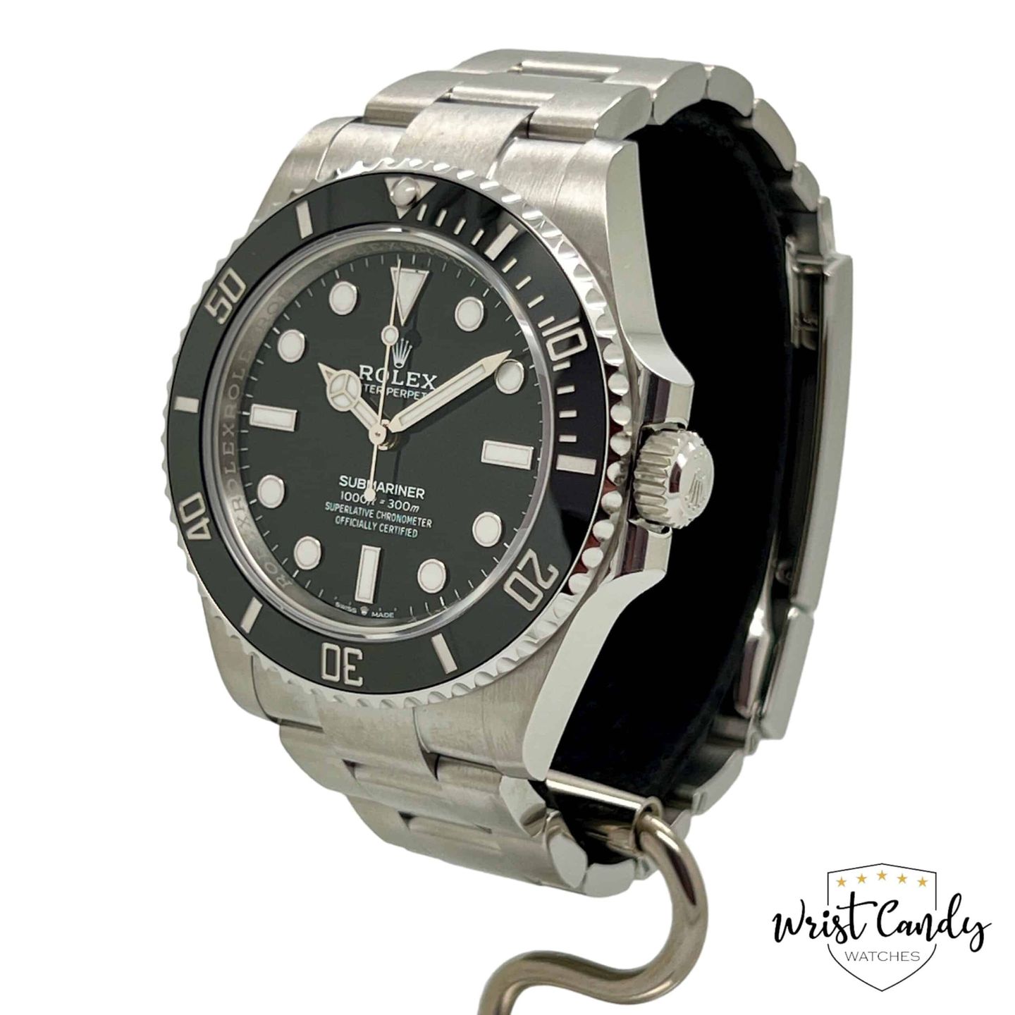 Rolex Submariner No Date 124060 (2024) - Black dial 41 mm Steel case (2/8)