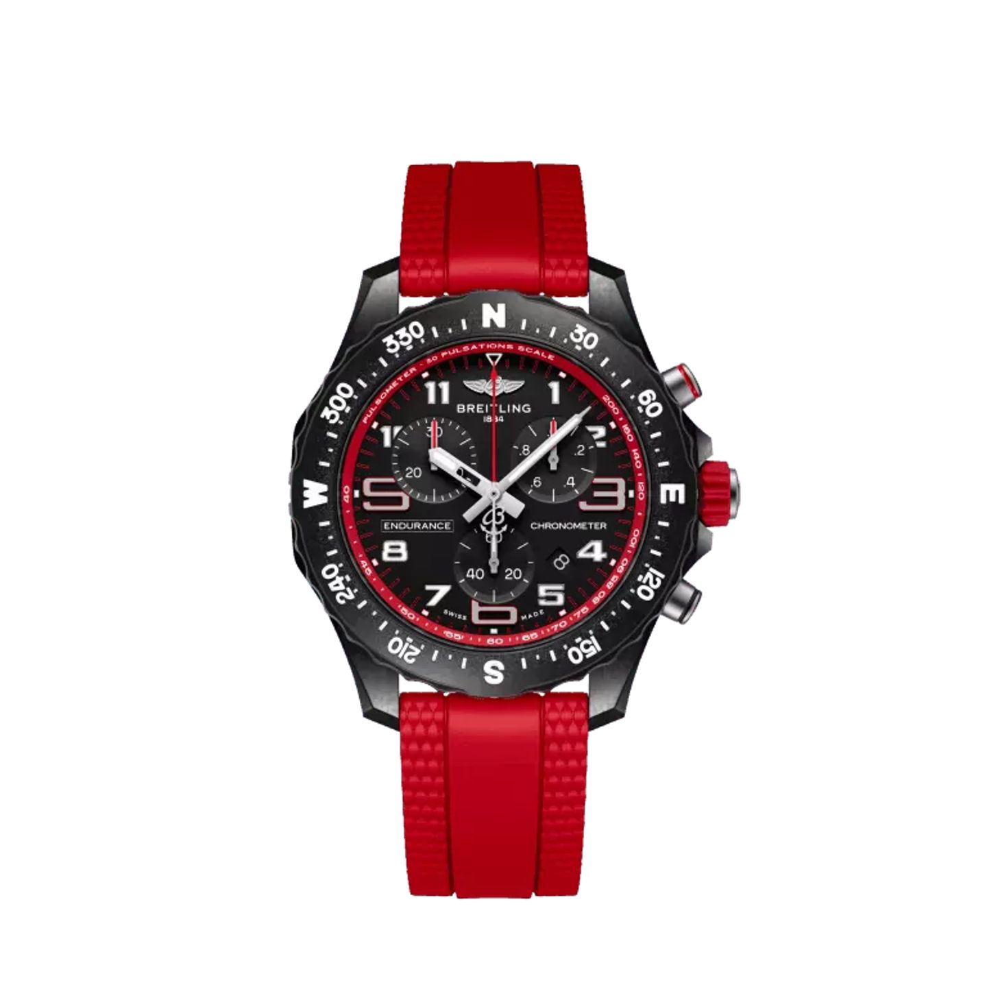 Breitling Endurance Pro X83310D91B2S1 (2024) - Zwart wijzerplaat 39mm Plastic (1/1)