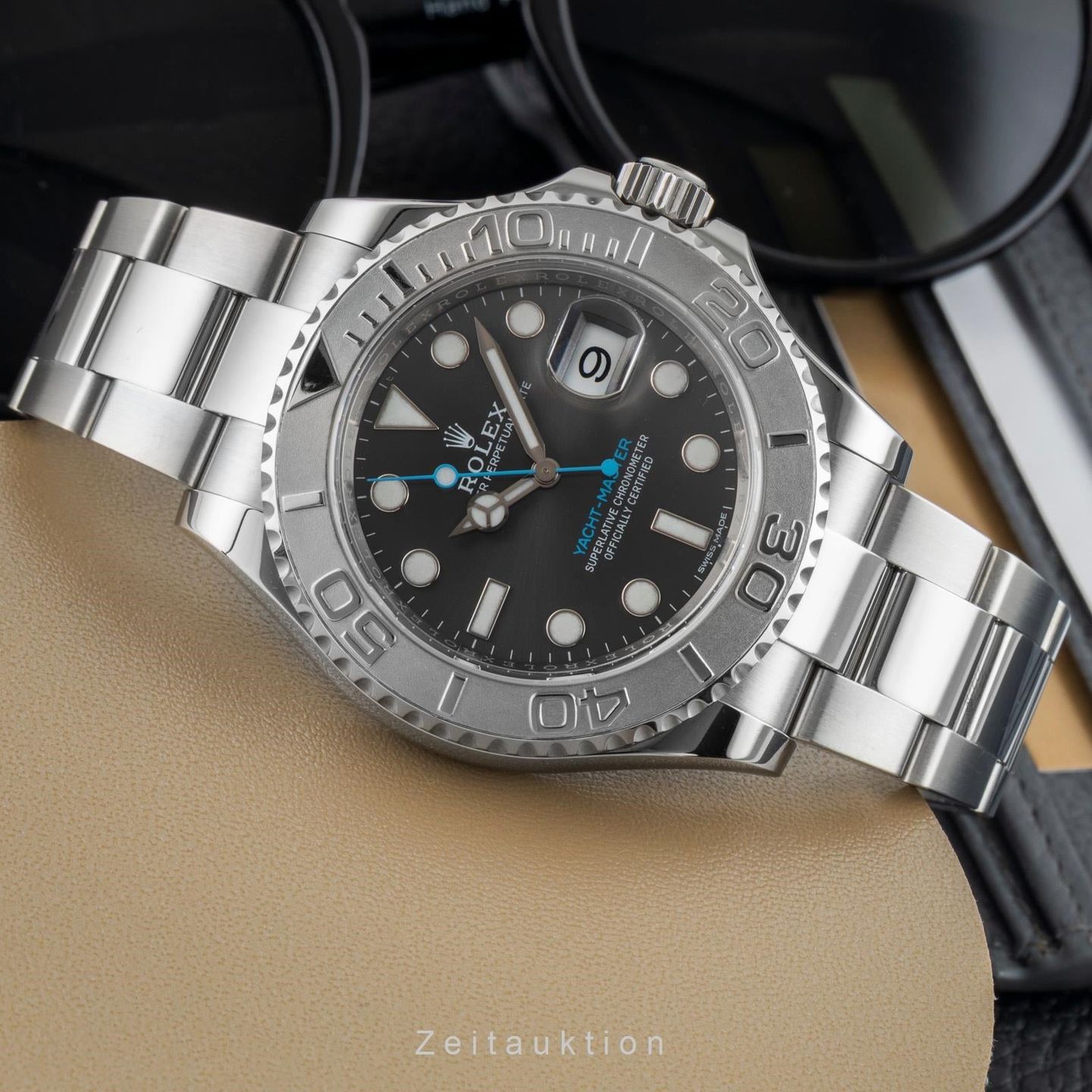 Rolex Yacht-Master 40 116622 (Onbekend (willekeurig serienummer)) - Grijs wijzerplaat 40mm Staal (2/8)