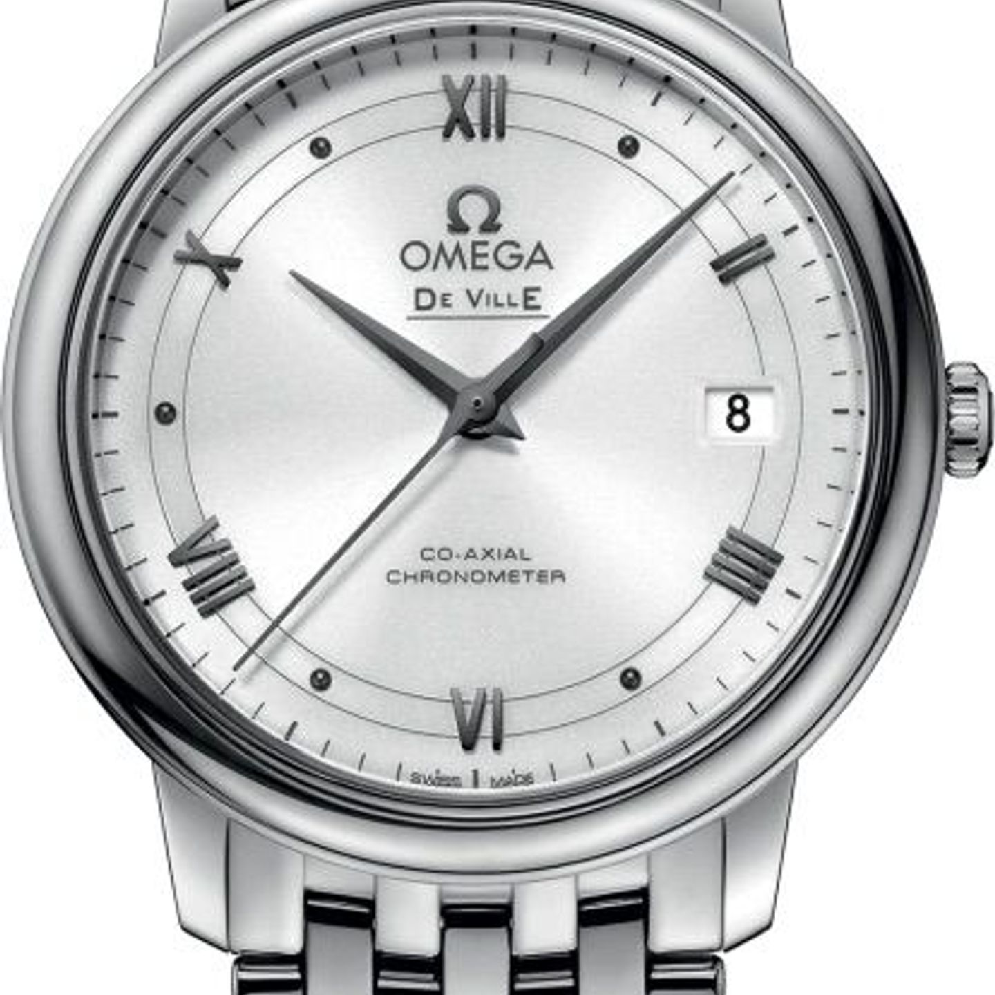 Omega De Ville Prestige 424.10.37.20.04.001 (2024) - White dial 36 mm Steel case (1/1)