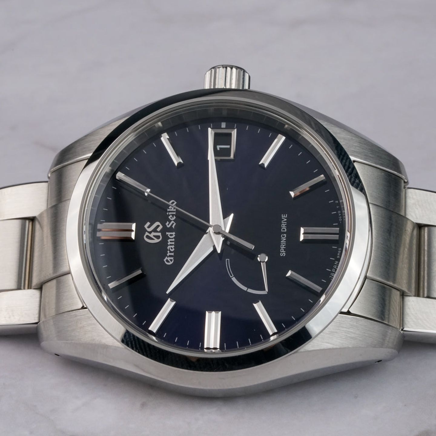 Grand Seiko Heritage Collection SBGA439 (2022) - Blue dial 40 mm Steel case (3/8)