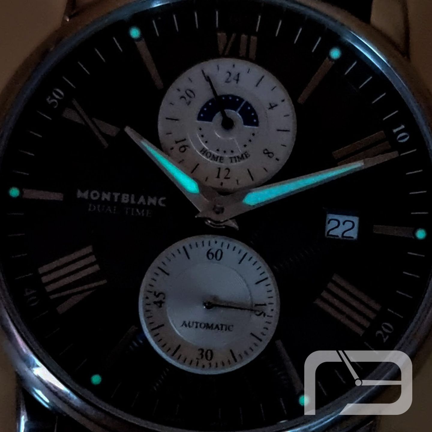 Montblanc 4810 114858 (2024) - Zwart wijzerplaat 42mm Staal (6/8)