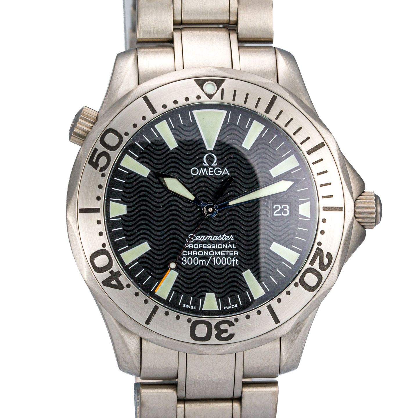 Omega Seamaster Diver 300 M 2231.50.00 (2005) - Black dial 41 mm Titanium case (1/5)