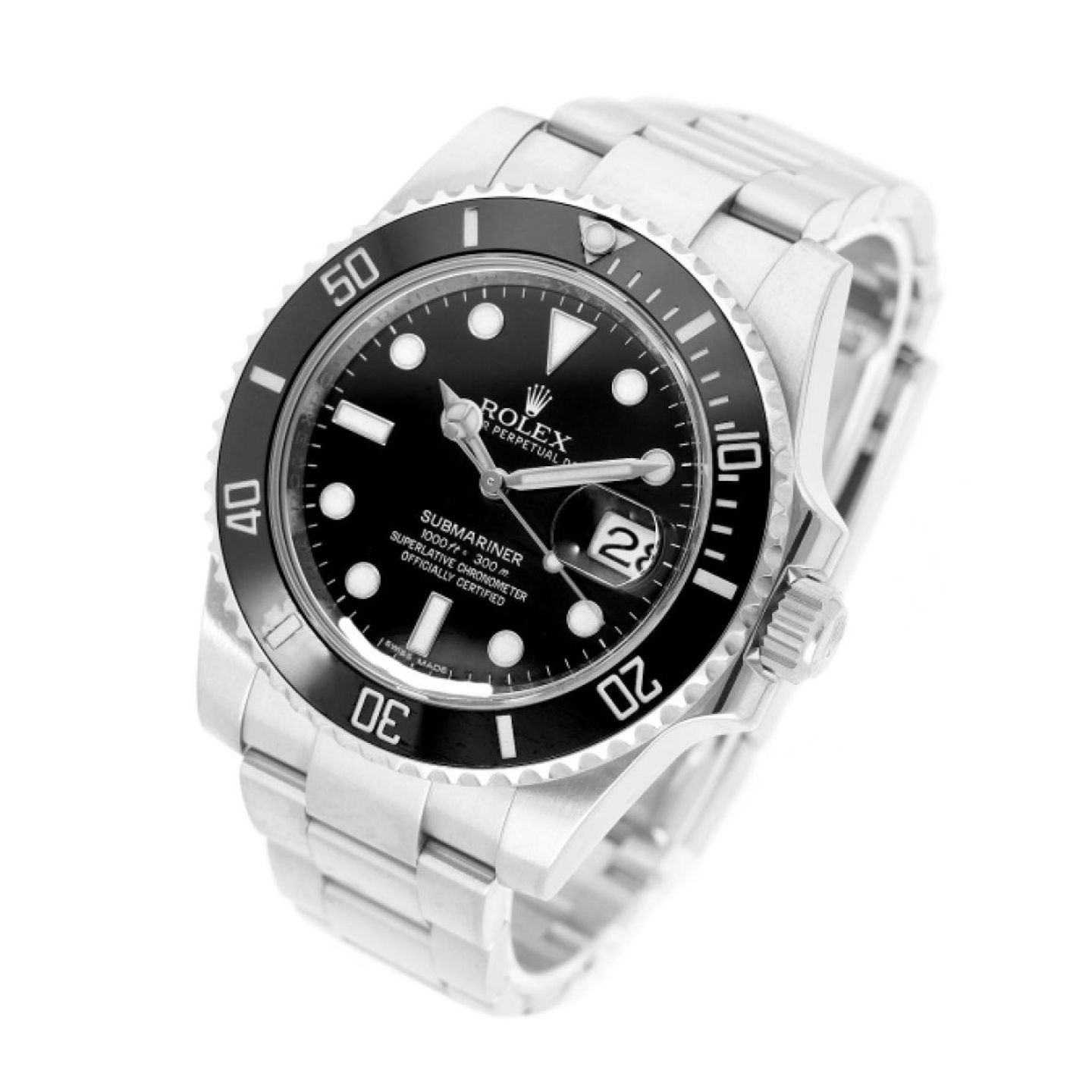 Rolex Submariner Date 116610LN (2015) - Black dial 40 mm Steel case (2/5)