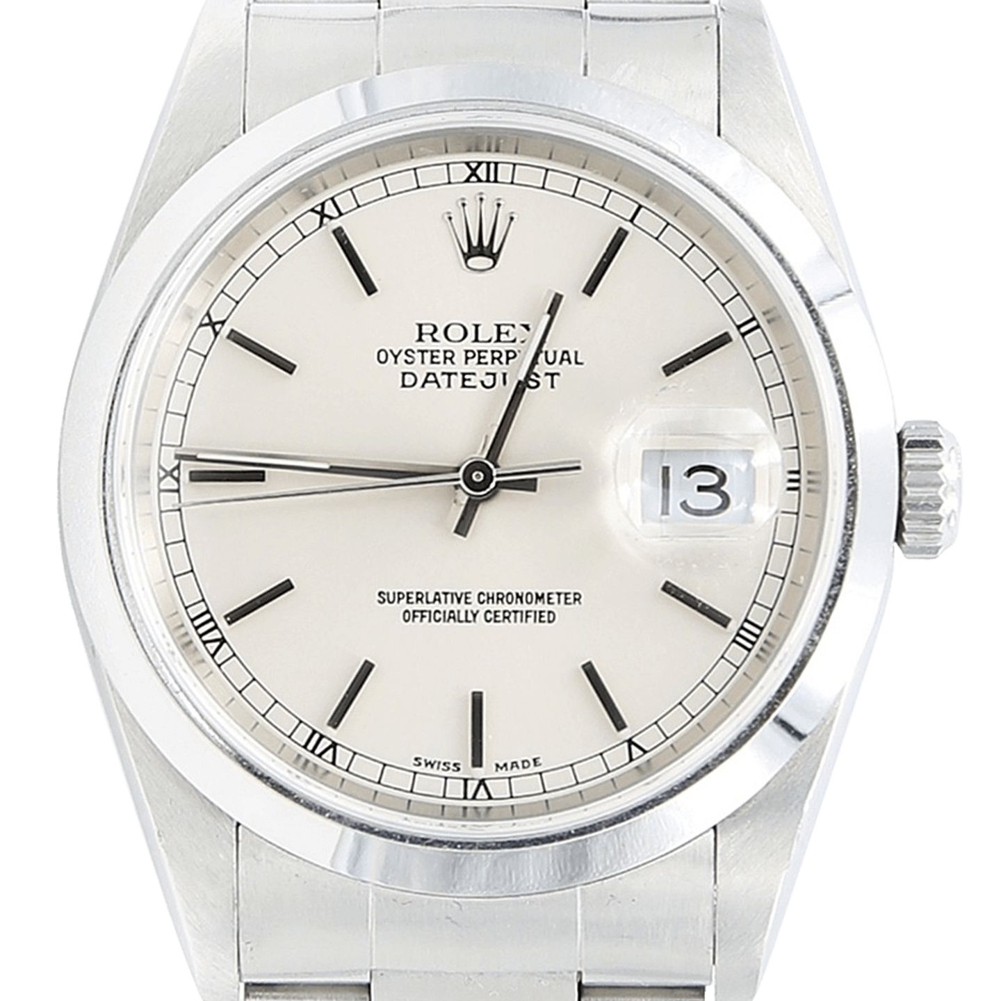 Rolex Datejust 36 16200 (Onbekend (willekeurig serienummer)) - 36mm Staal (1/6)