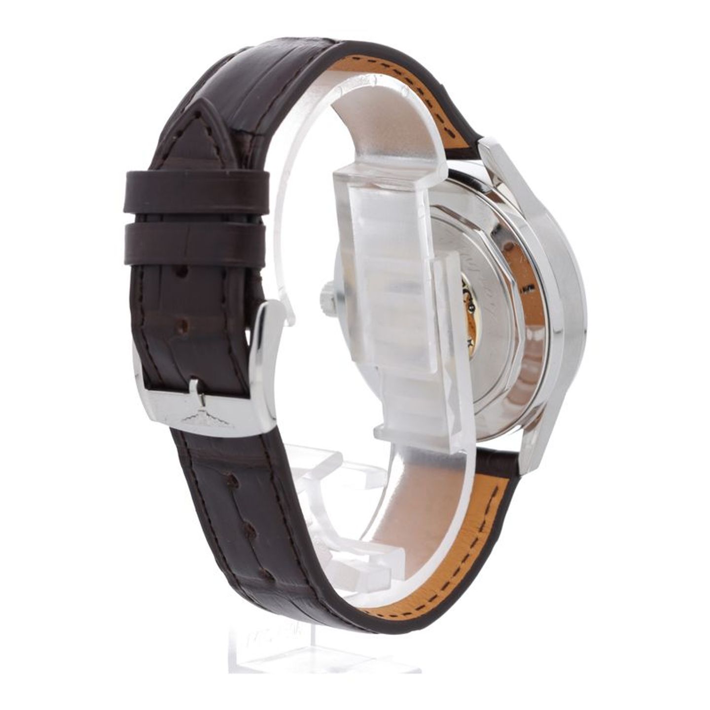 Longines Flagship Heritage L4.815.4.78.2 (2026) - Zilver wijzerplaat 39mm Staal (5/7)