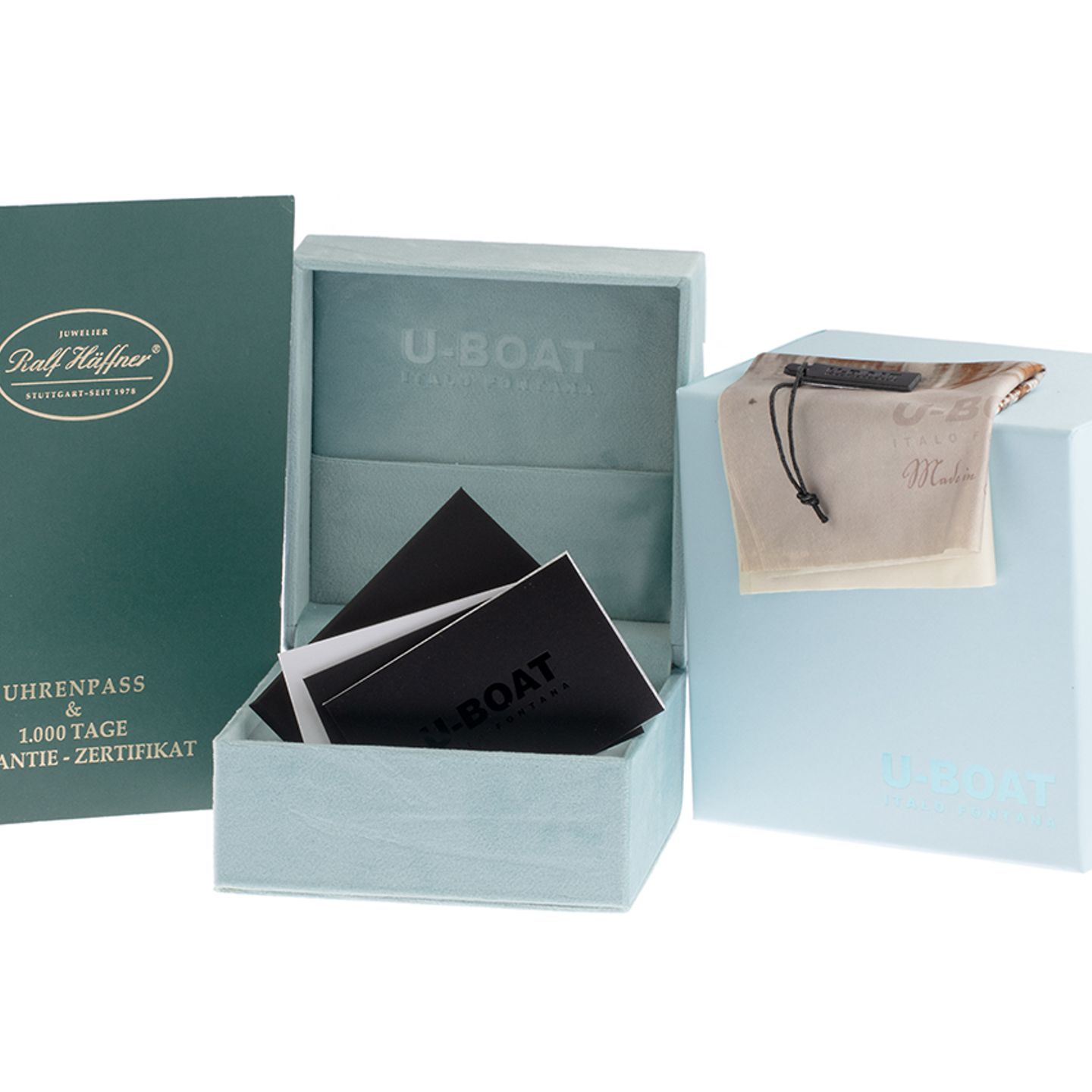 U-Boat Classico 8900 (Unknown (random serial)) - Pearl dial 31 mm Steel case (2/6)