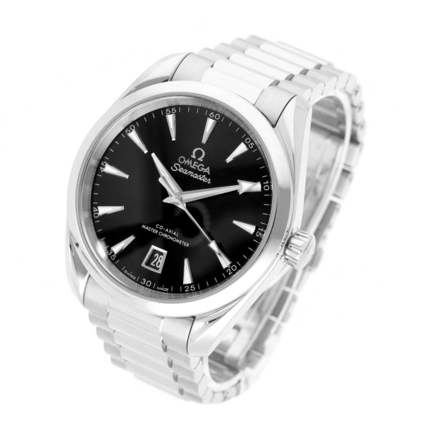 Omega Seamaster Aqua Terra 220.10.38.20.01.004 (2025) - Black dial 38 mm Steel case (2/5)