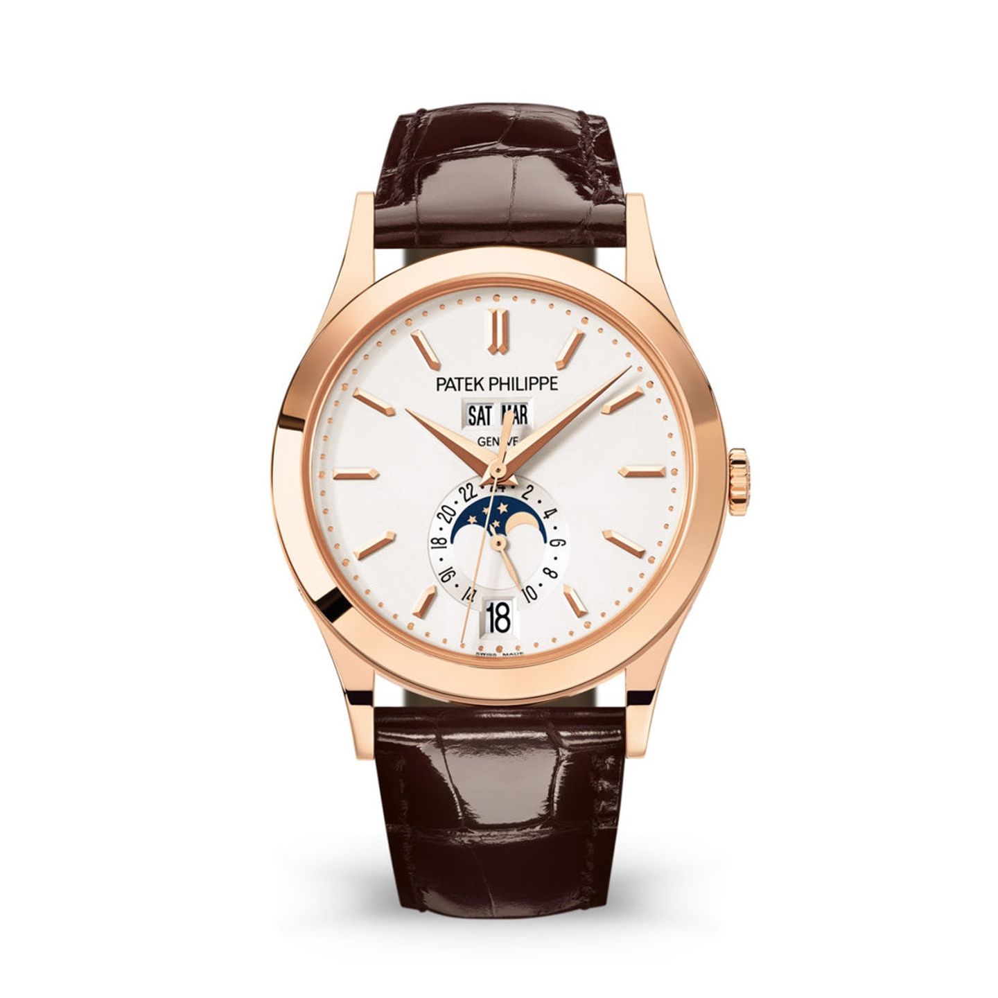 Patek Philippe Annual Calendar 5396R-011 (2025) - Silver dial 39 mm Rose Gold case (1/1)