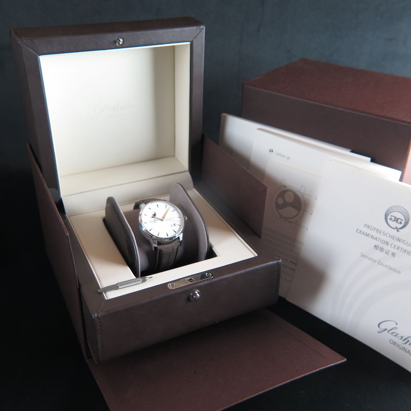 Glashütte Original Senator Excellence 1-36-04-05-02-31 - (8/8)