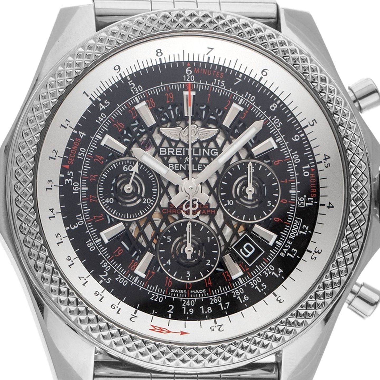 Breitling Bentley B06 AB061112/BC42 (2018) - Black dial 49 mm Steel case (1/7)