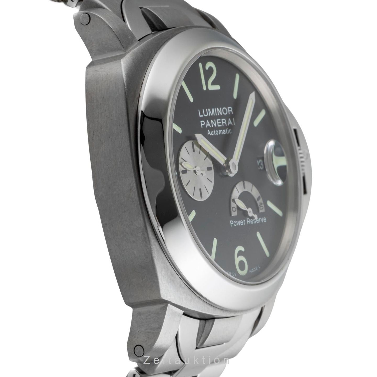 Panerai Luminor Power Reserve PAM00171 (Onbekend (willekeurig serienummer)) - Zwart wijzerplaat 44mm Staal (6/8)