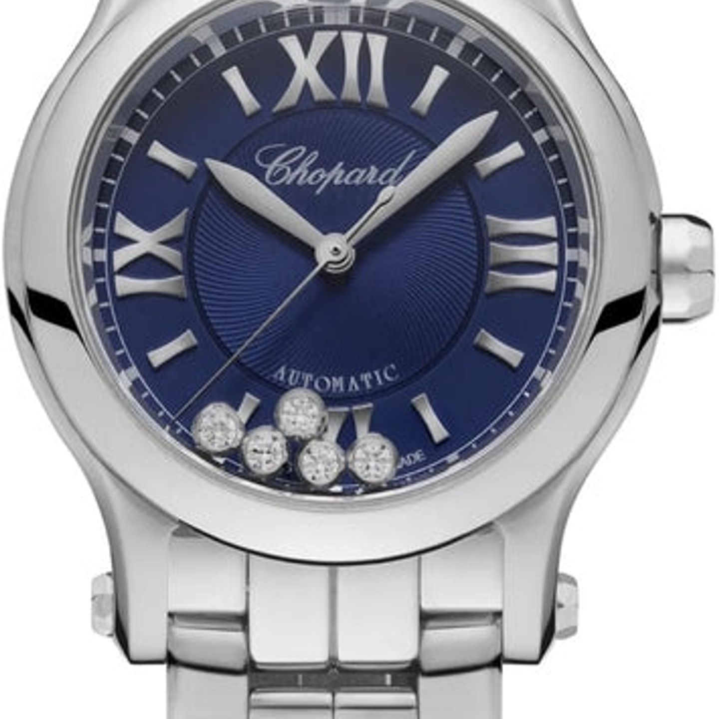 Chopard Happy Sport 278573-3017 (2026) - Blauw wijzerplaat 30mm Staal (1/1)