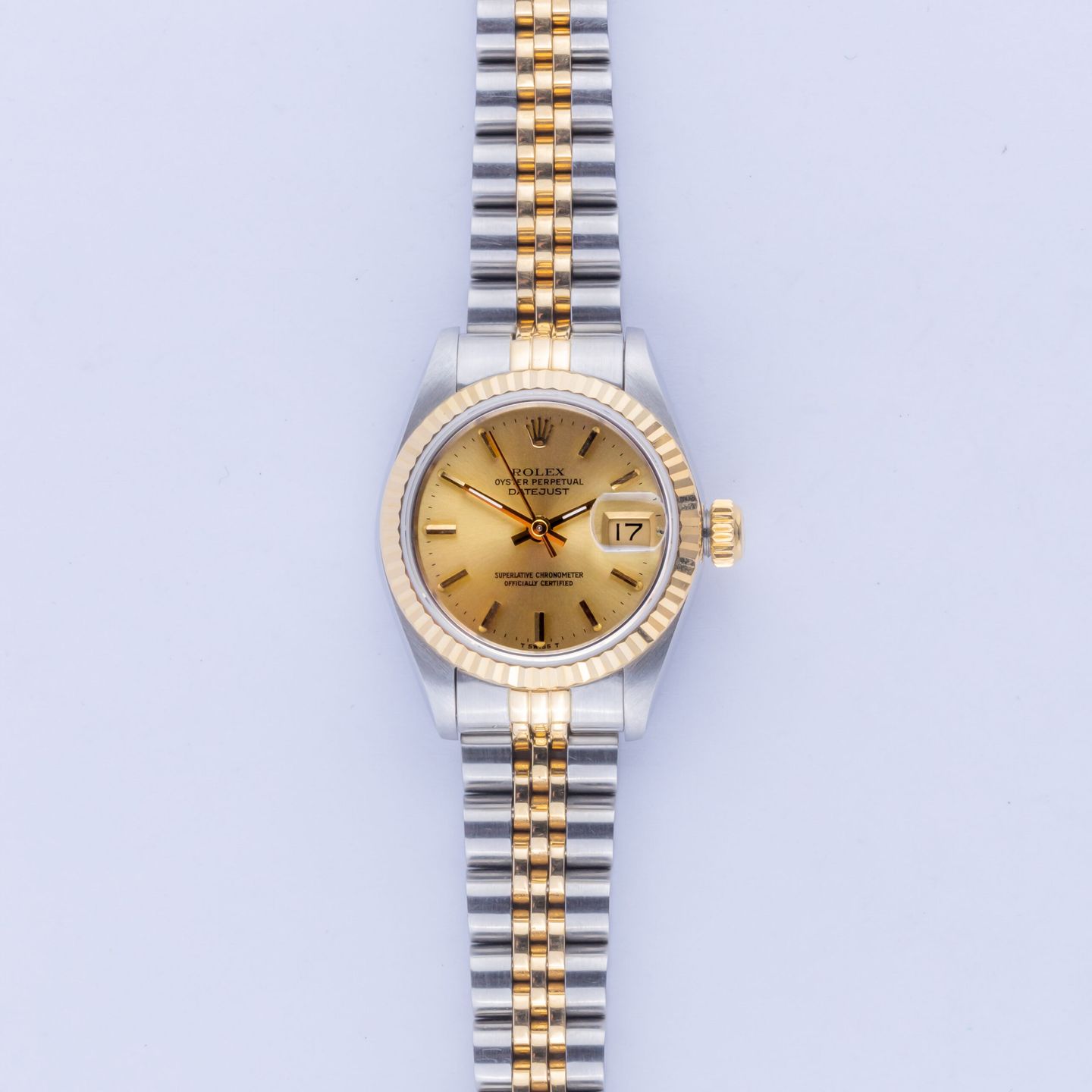 Rolex Lady-Datejust 69173 (1988) - 26 mm Gold/Steel case (3/8)