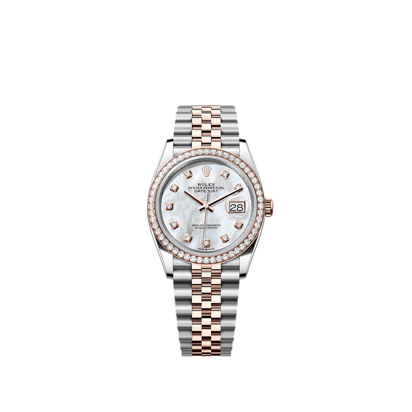 Rolex Datejust 36 126281RBR (2025) - Pearl dial 36 mm Steel case (1/1)