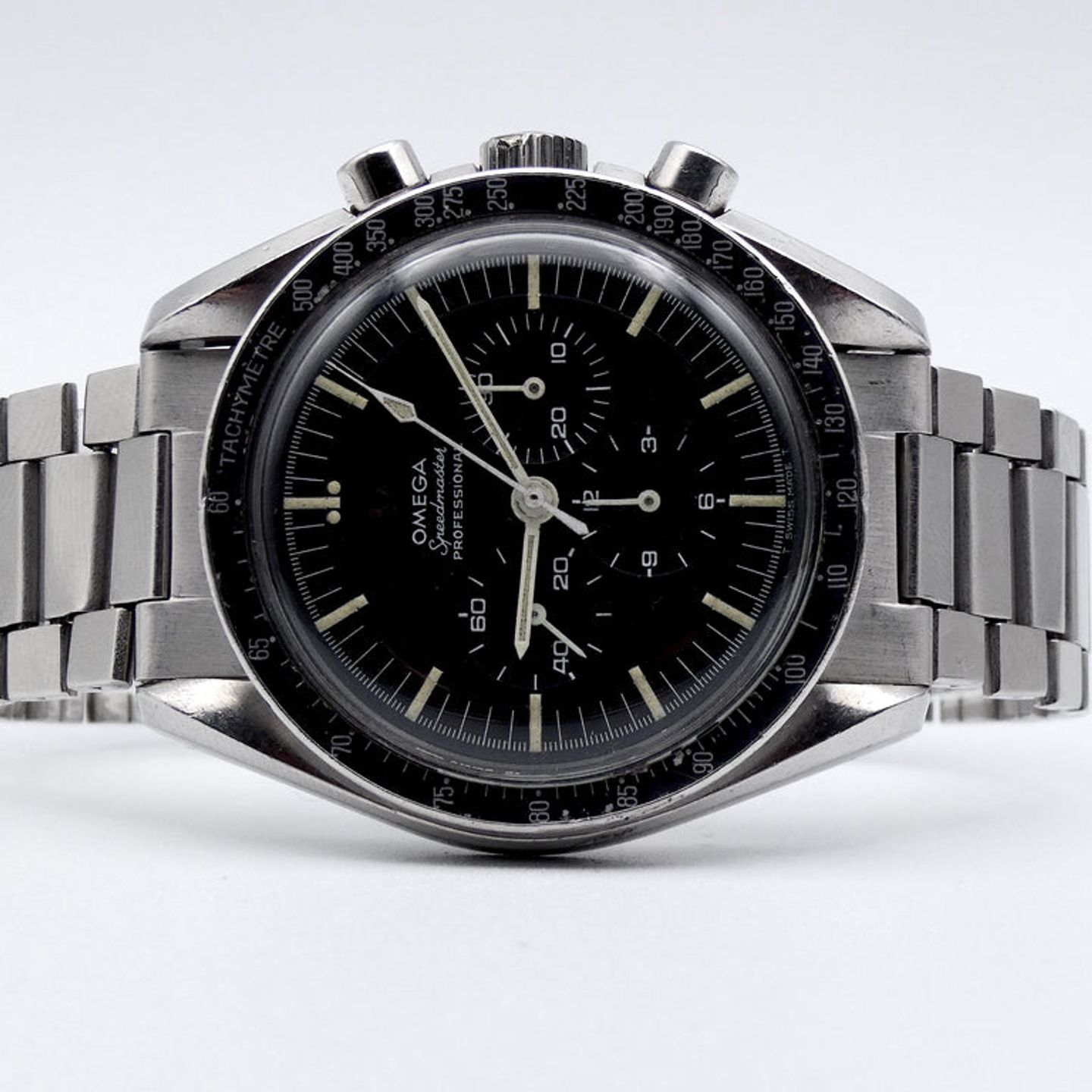 Omega Speedmaster Professional Moonwatch 145.012 (1968) - Black dial 42 mm Steel case (3/7)