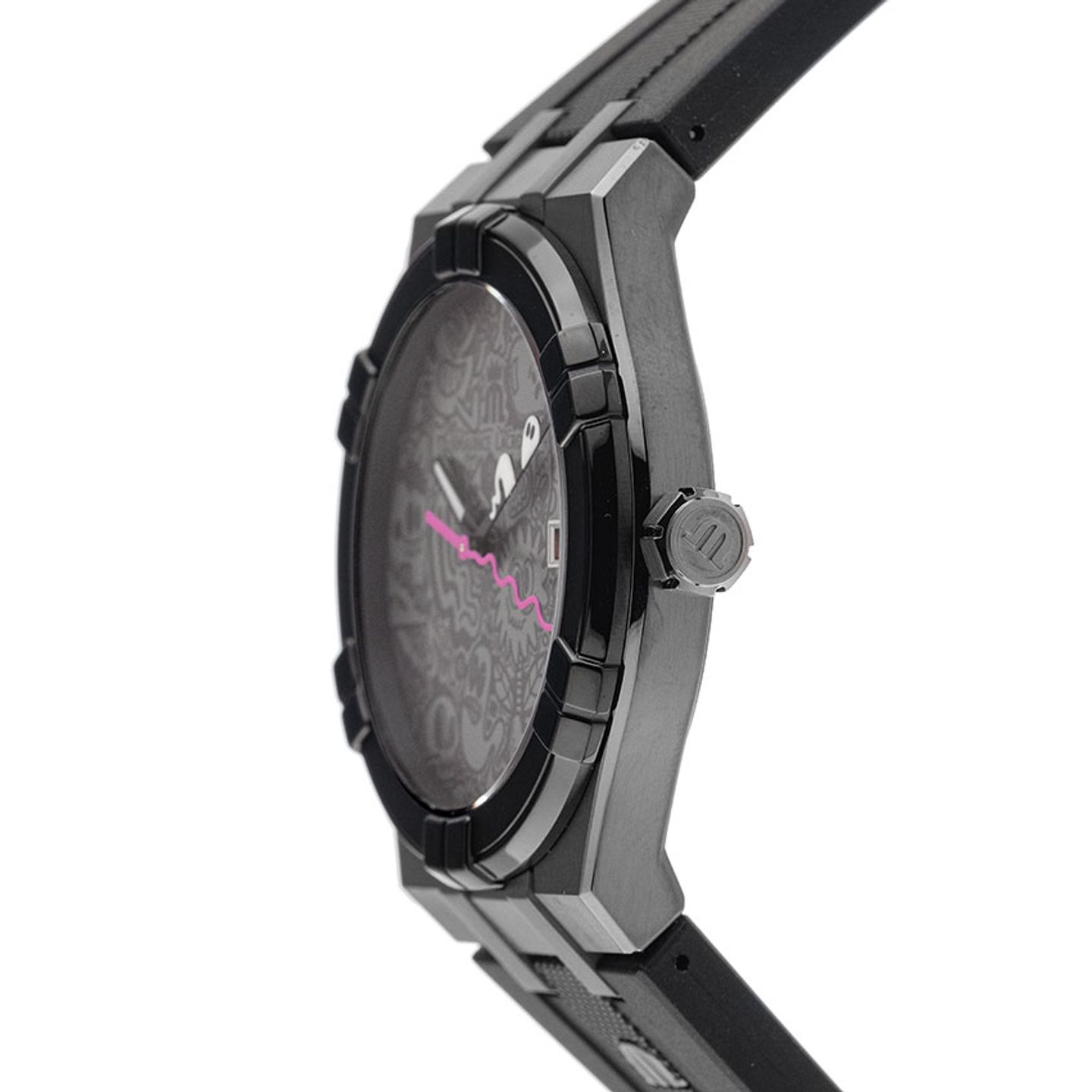 Maurice Lacroix Aikon AI6006-PVY11-170-1 (Unknown (random serial)) - Black dial 35 mm Steel case (4/7)