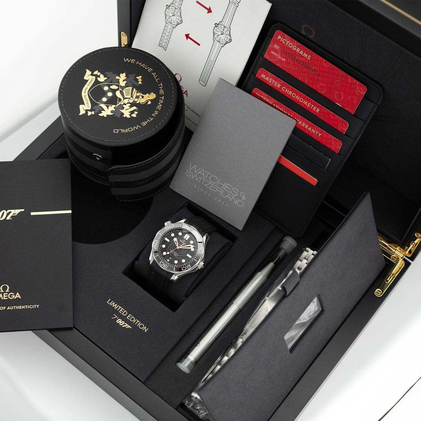 Omega Seamaster Diver 300 M 210.22.42.20.01.004 (2019) - Zwart wijzerplaat 42mm Staal (5/5)