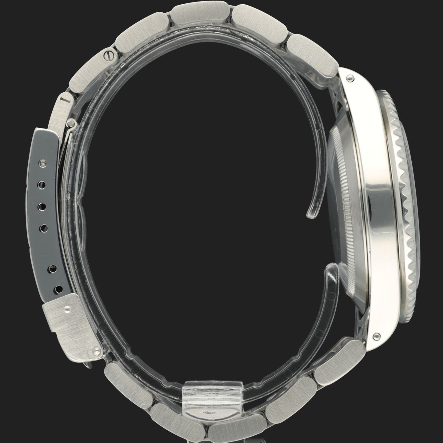 Rolex Submariner Date 16610 (1996) - Black dial 40 mm Steel case (5/8)