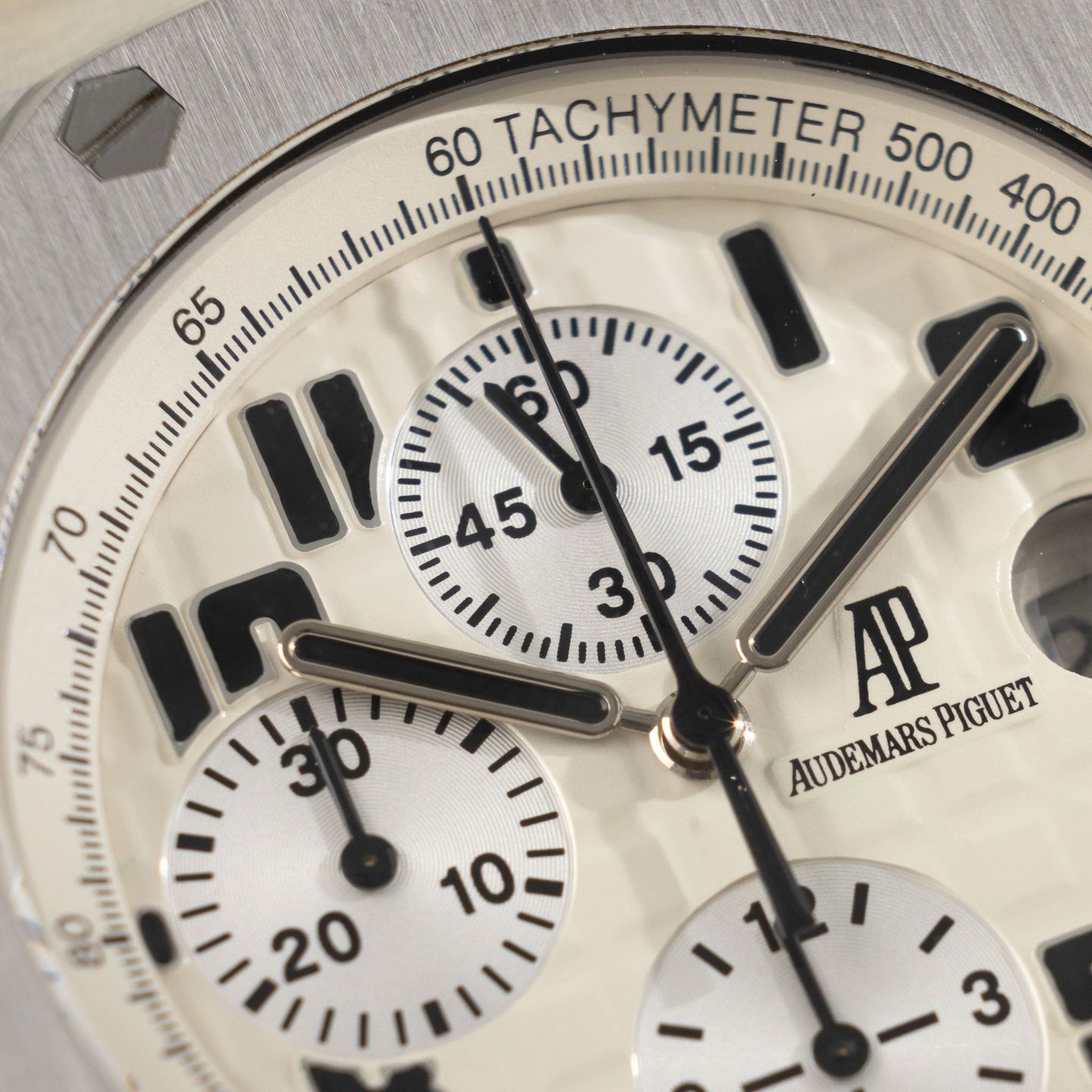 Audemars Piguet Royal Oak Offshore Chronograph Volcano 26170ST (Onbekend (willekeurig serienummer)) - Zwart wijzerplaat 42mm Staal (4/8)