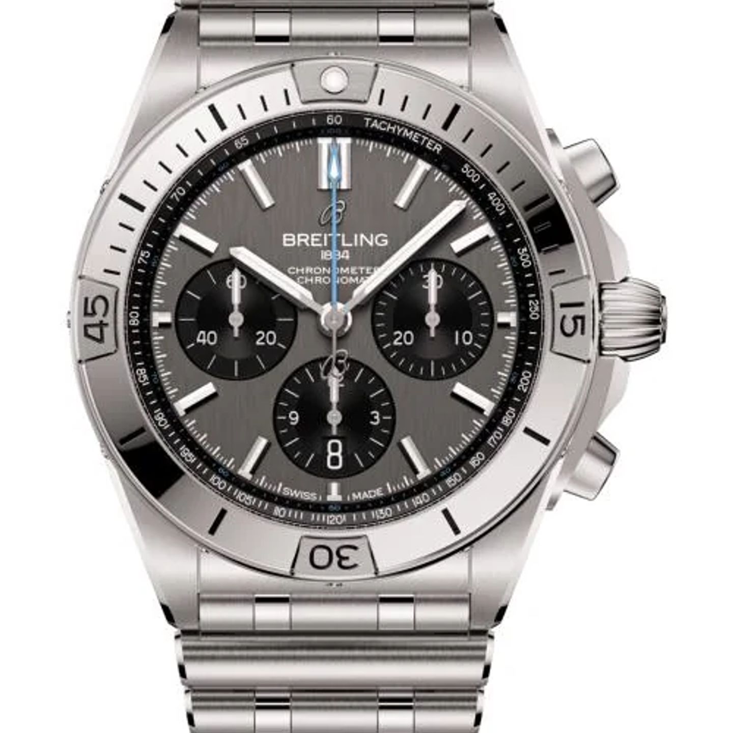 Breitling Chronomat 42 EB0134101M1E1 (2026) - Grijs wijzerplaat 42mm Titanium (1/1)