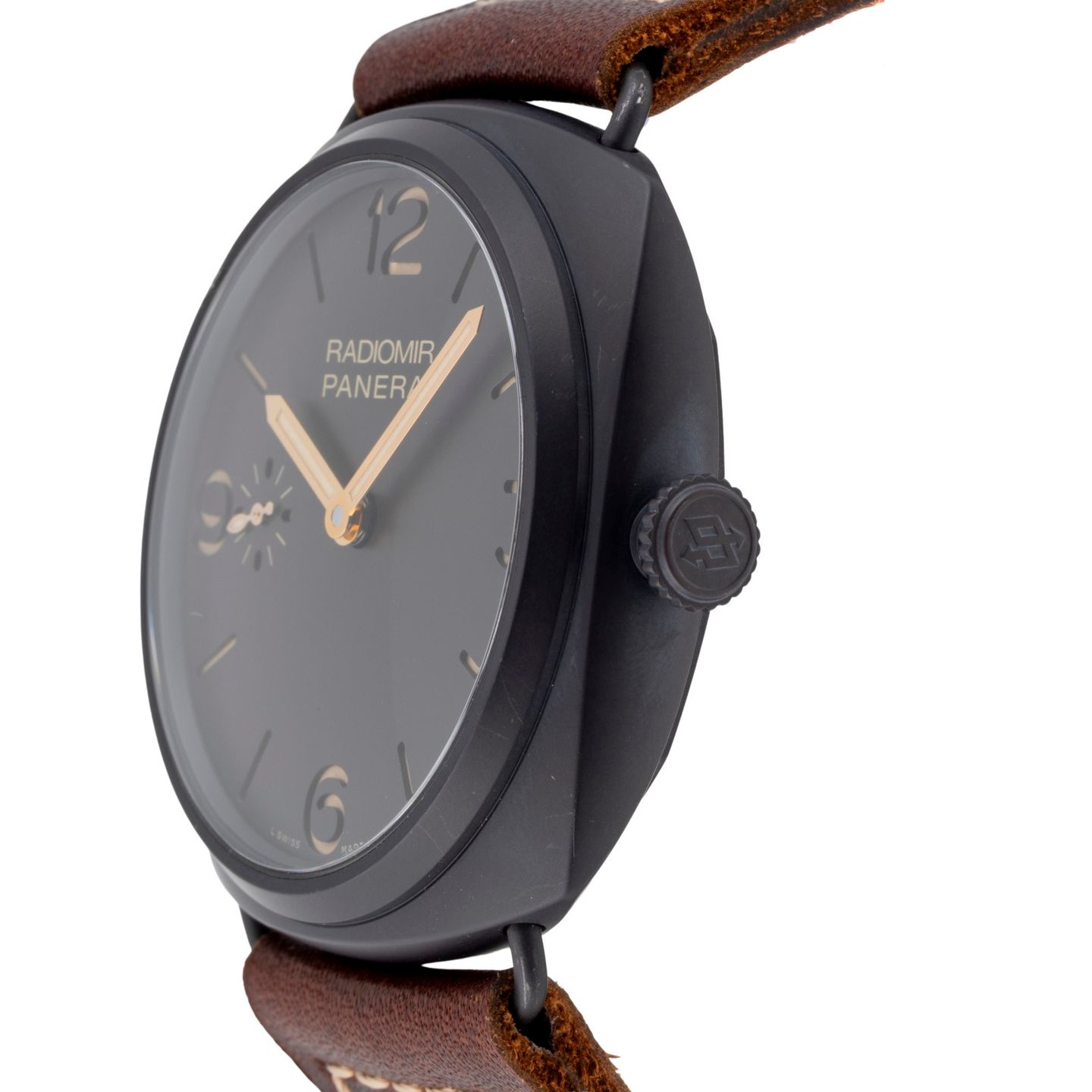 Panerai Radiomir 3 Days 47mm PAM00504 (2012) - Brown dial 47 mm Ceramic case (6/8)