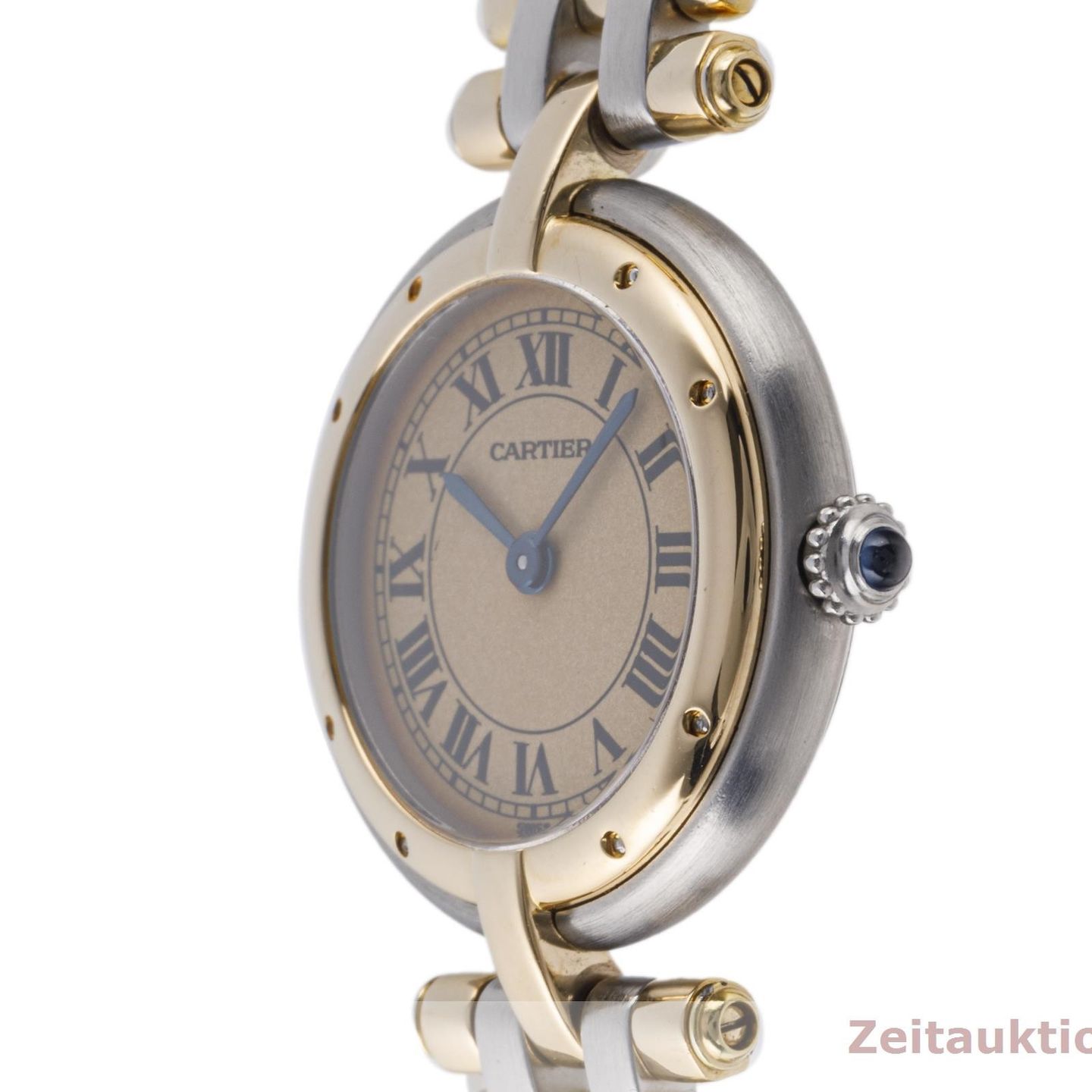 Cartier Panthère 166920 (1990) - Champagne wijzerplaat 24mm Goud/Staal (6/8)
